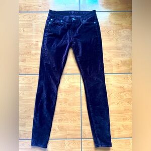 7 for All  Makind velvet pants
